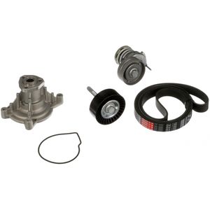 Gates Water Pump & Aux Belt Kit KP76PK1735
