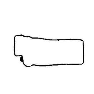 BGA Rocker Cover Gasket Right RC0399