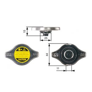 Gates Radiator Cap RC127