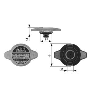 Gates Radiator Cap RC134