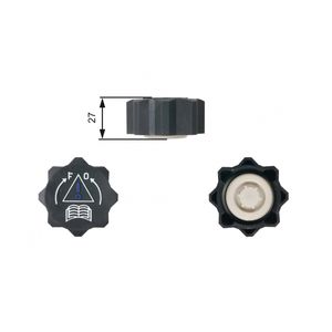 Gates Radiator Cap RC218
