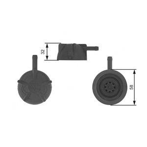 Gates Radiator Cap RC236