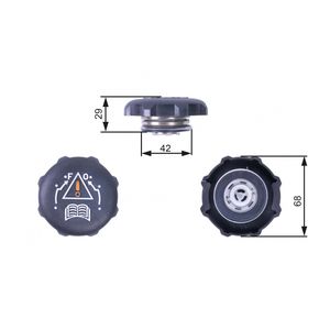 Gates Radiator Cap RC239