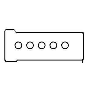 BGA Rocker Cover Gasket RK6332