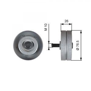 Gates Aux Belt Idler Pulley T36182