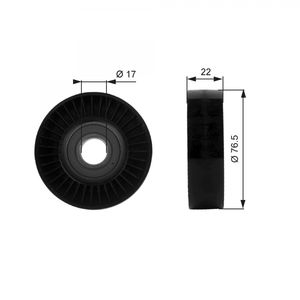 Gates Aux Belt Idler Pulley T36183