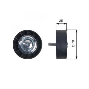 Gates Aux Belt Idler Pulley T36402