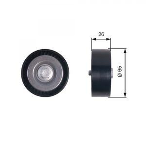 Gates Aux Belt Idler Pulley T36414