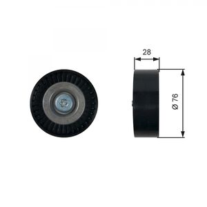 Gates Aux Belt Idler Pulley T36423