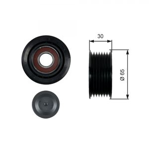 Gates Aux Belt Idler Pulley T36439