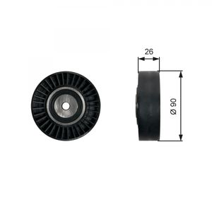 Gates Aux Belt Idler Pulley T36461
