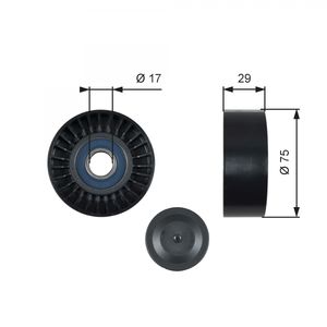 Gates Aux Belt Idler Pulley T36462