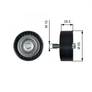 Gates Aux Belt Idler Pulley T36464