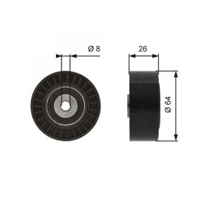 Gates Aux Belt Idler Pulley T38094
