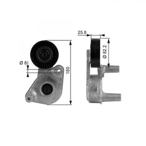 Gates Aux Belt Tensioner T38149