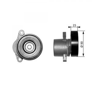 Gates Aux Belt Tensioner T38156