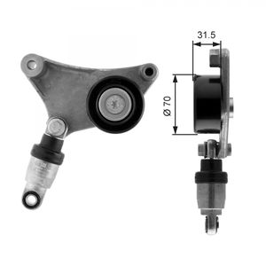 Gates Aux Belt Tensioner T38216