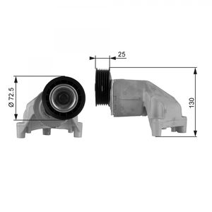 Gates Aux Belt Tensioner T38272