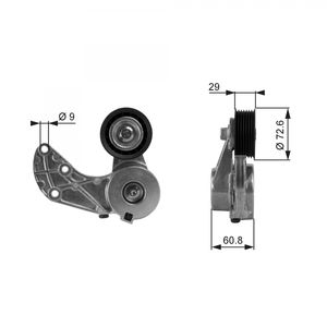 Gates Aux Belt Tensioner T38317