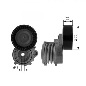 Gates Aux Belt Tensioner T38384