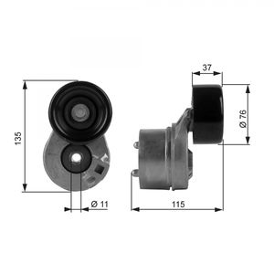 Gates Aux Belt Tensioner T38431