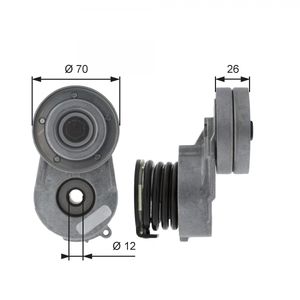 Gates Aux Belt Tensioner T38496