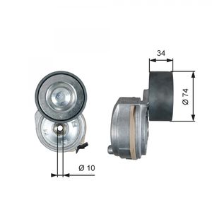 Gates Aux Belt Tensioner T38638