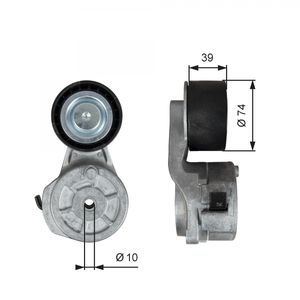 Gates Aux Belt Tensioner T38706