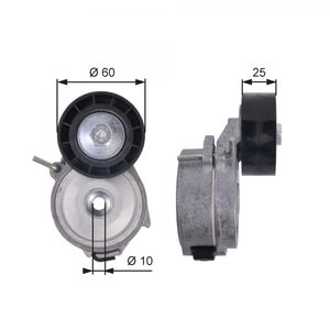 Gates Aux Belt Tensioner T39126