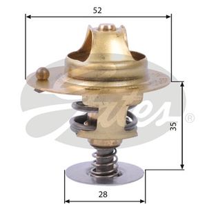 Gates Coolant Thermostat TH14178G1