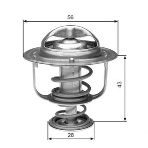 Gates Coolant Thermostat TH31388G1