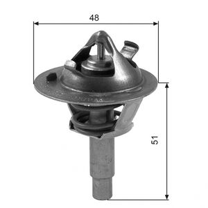 Gates Coolant Thermostat TH38490G1