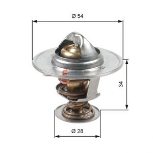 Gates Coolant Thermostat TH47685G1