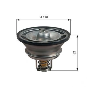 Gates Coolant Thermostat TH51482G1