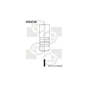 BGA Inlet Valve V016718