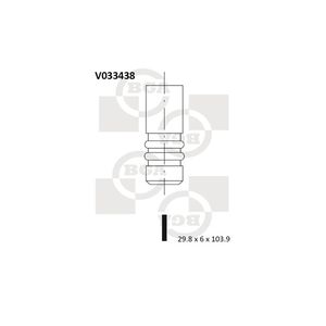 BGA Exhaust Valve V033438
