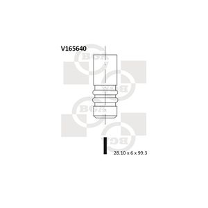 BGA Inlet Valve V165640