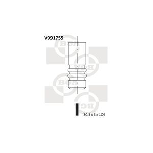 BGA Inlet Valve V991755