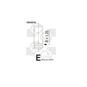 BGA Exhaust Valve V994934