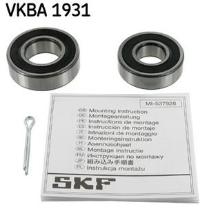 SKF Wheel Bearing Kit VKBA1931