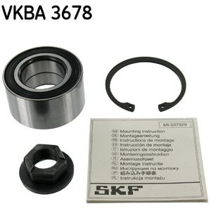 SKF Wheel Bearing Kit Front VKBA3678