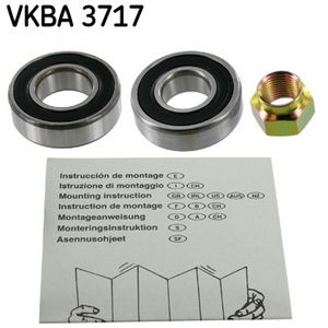 SKF Wheel Bearing Kit Rear VKBA3717