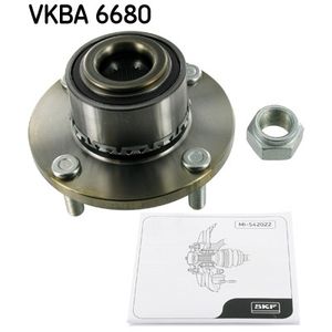 SKF Wheel Bearing Kit Front VKBA6680