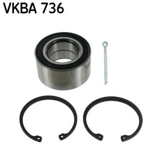 SKF Wheel Bearing Kit Front VKBA736