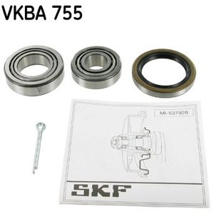 SKF Wheel Bearing Kit Rear VKBA755