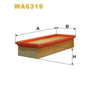 Wix Filters Air Filter WA6319