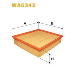 Wix Filters Air Filter WA6342