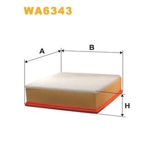 Wix Filters Air Filter WA6343