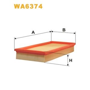 Wix Filters Air Filter WA6374