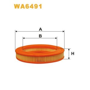 Wix Filters Air Filter WA6491
